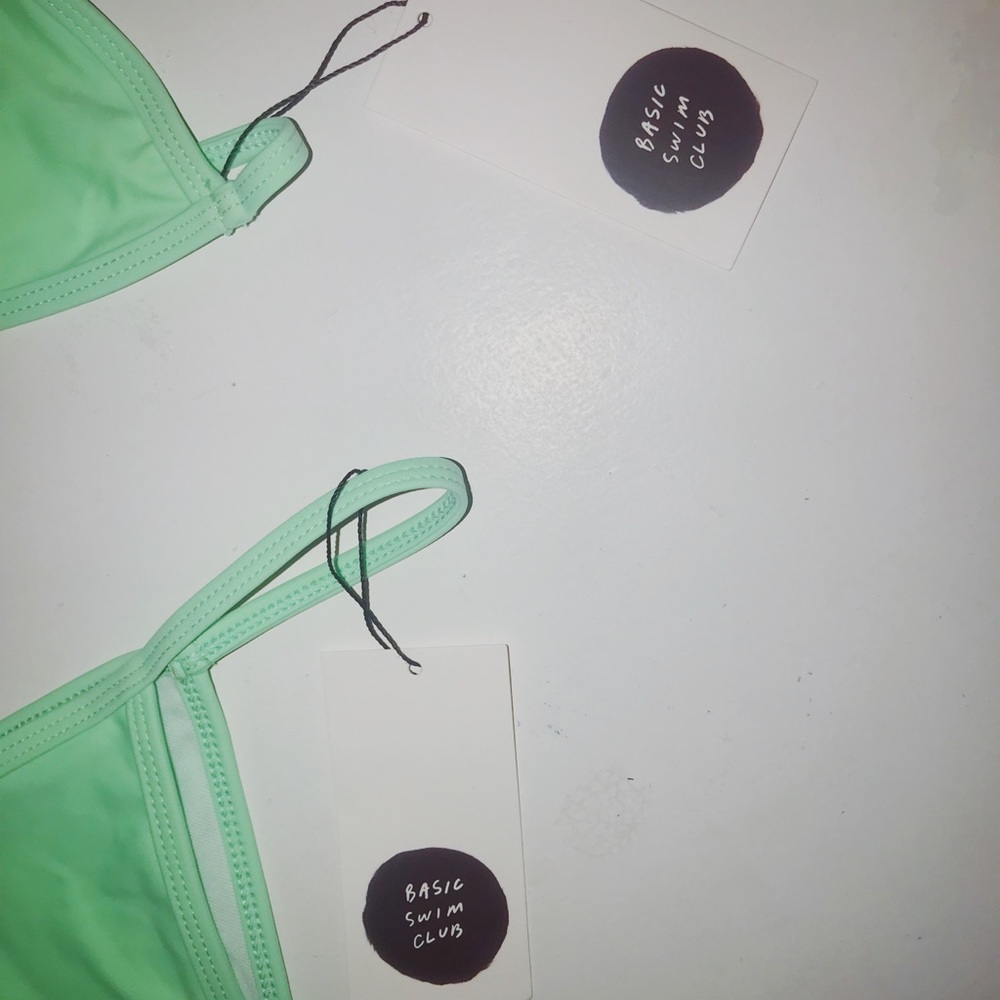 Basic Swim Mint Bikini - Picture 4 of 7